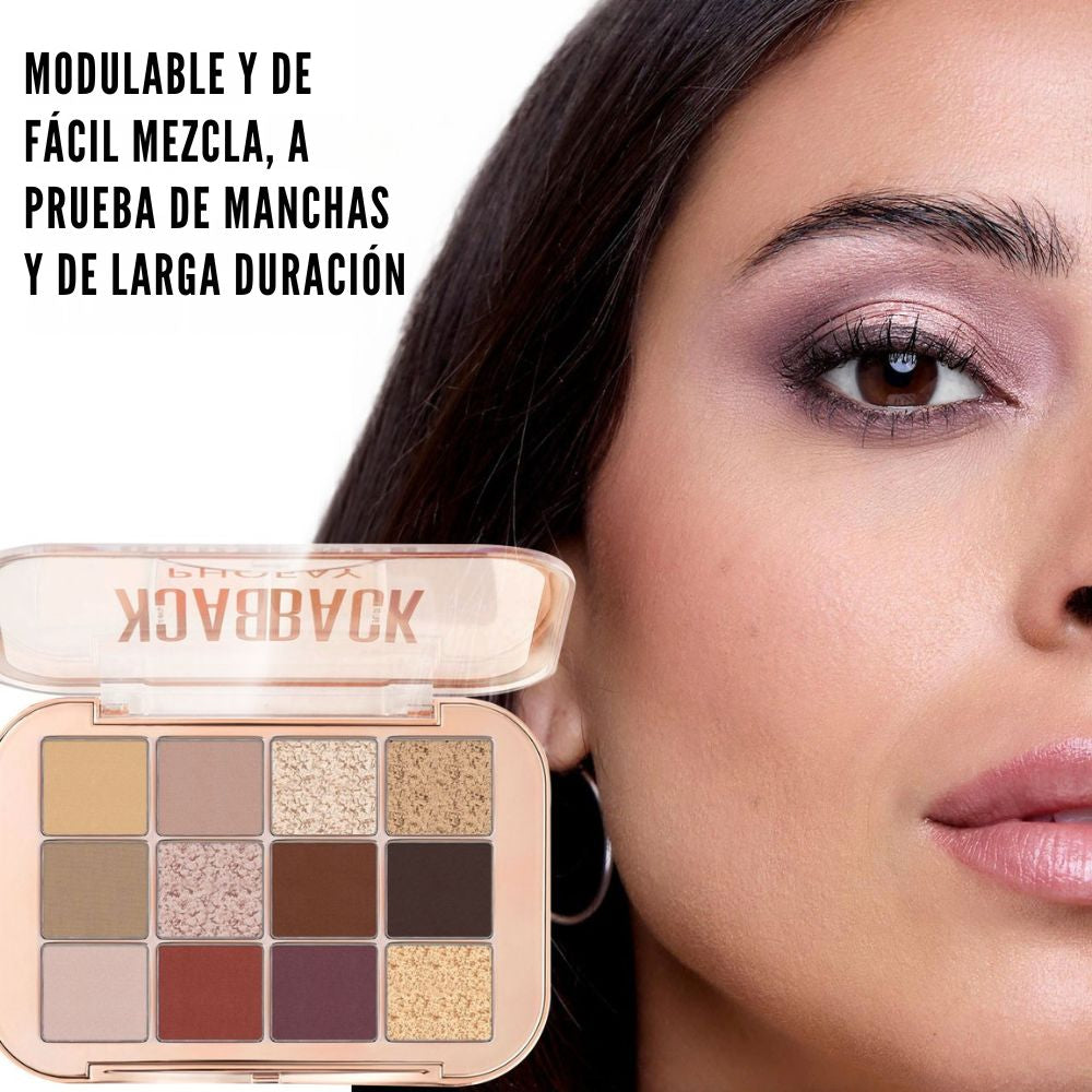 PHOFAY — Paleta de sombras 12 colores