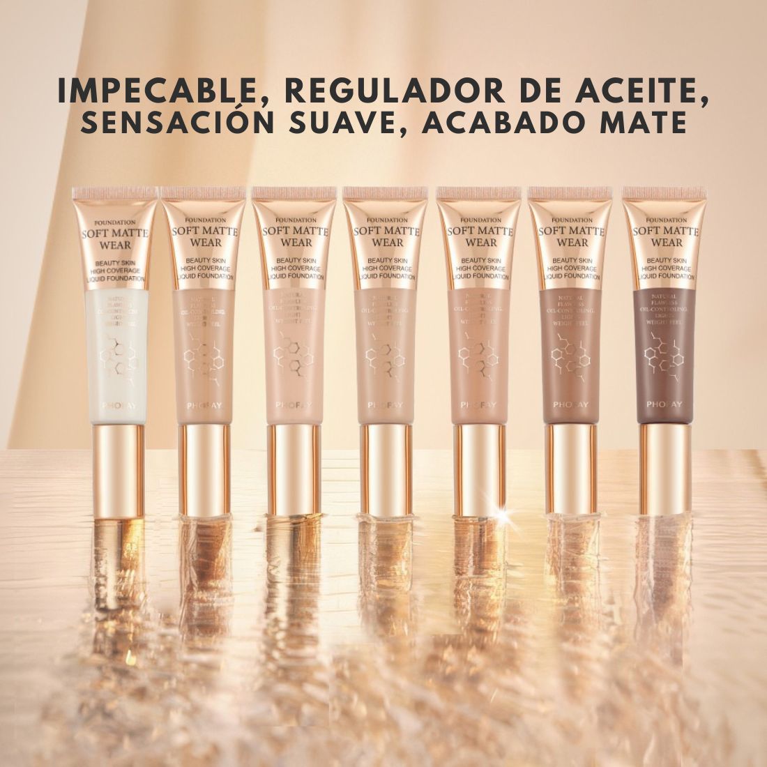 PHOFAY — Base de maquillaje ligera y perfeccionadora
