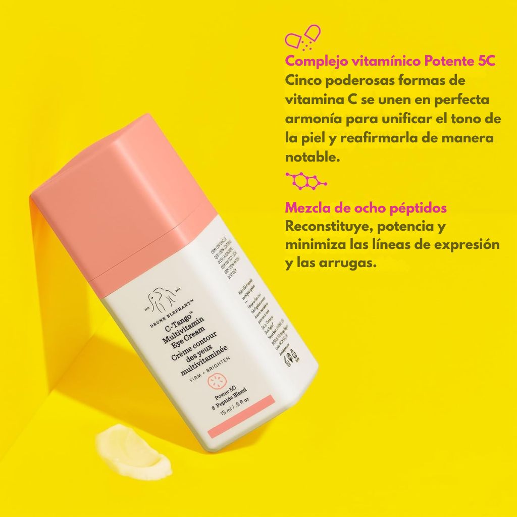 C-Tango™ Multivitamin Eye Cream - Crema Contorno De Ojos Con Vitaminas · Drunk Elephant