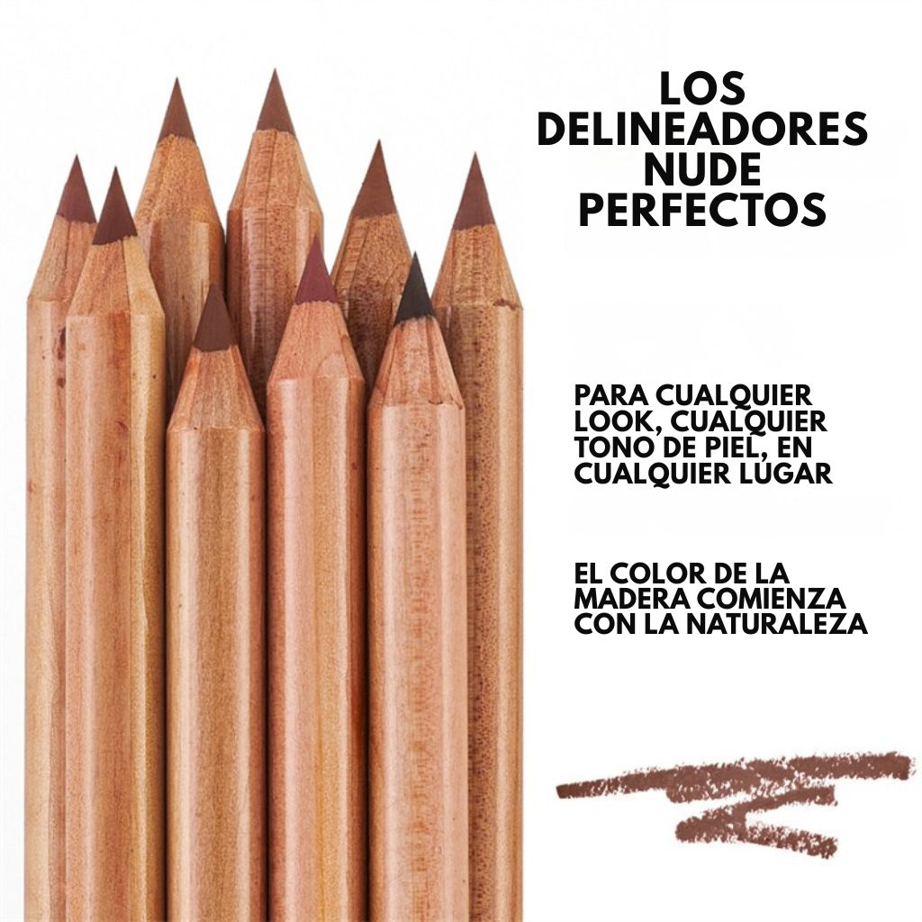 PHOFAY — Nude Lipliner Kit 12 perfiladores
