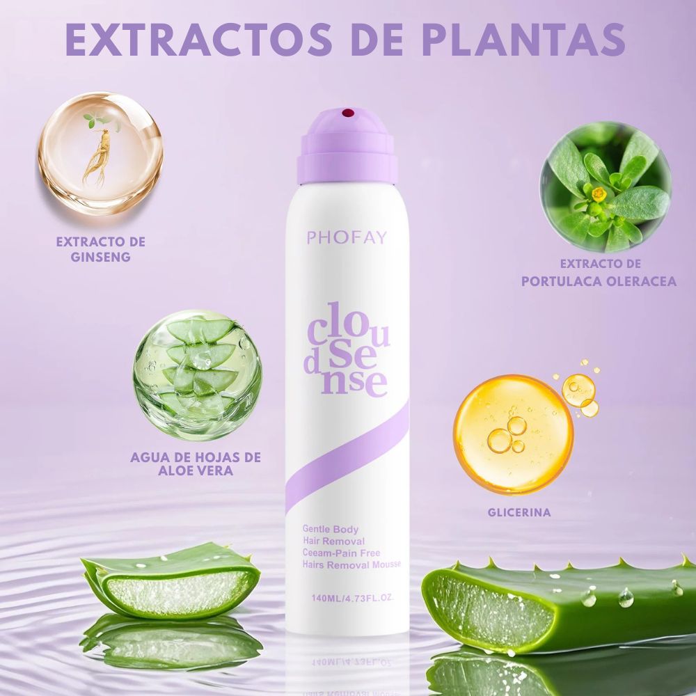 PHOFAY — Crema depilatoria indolora para piel sensible
