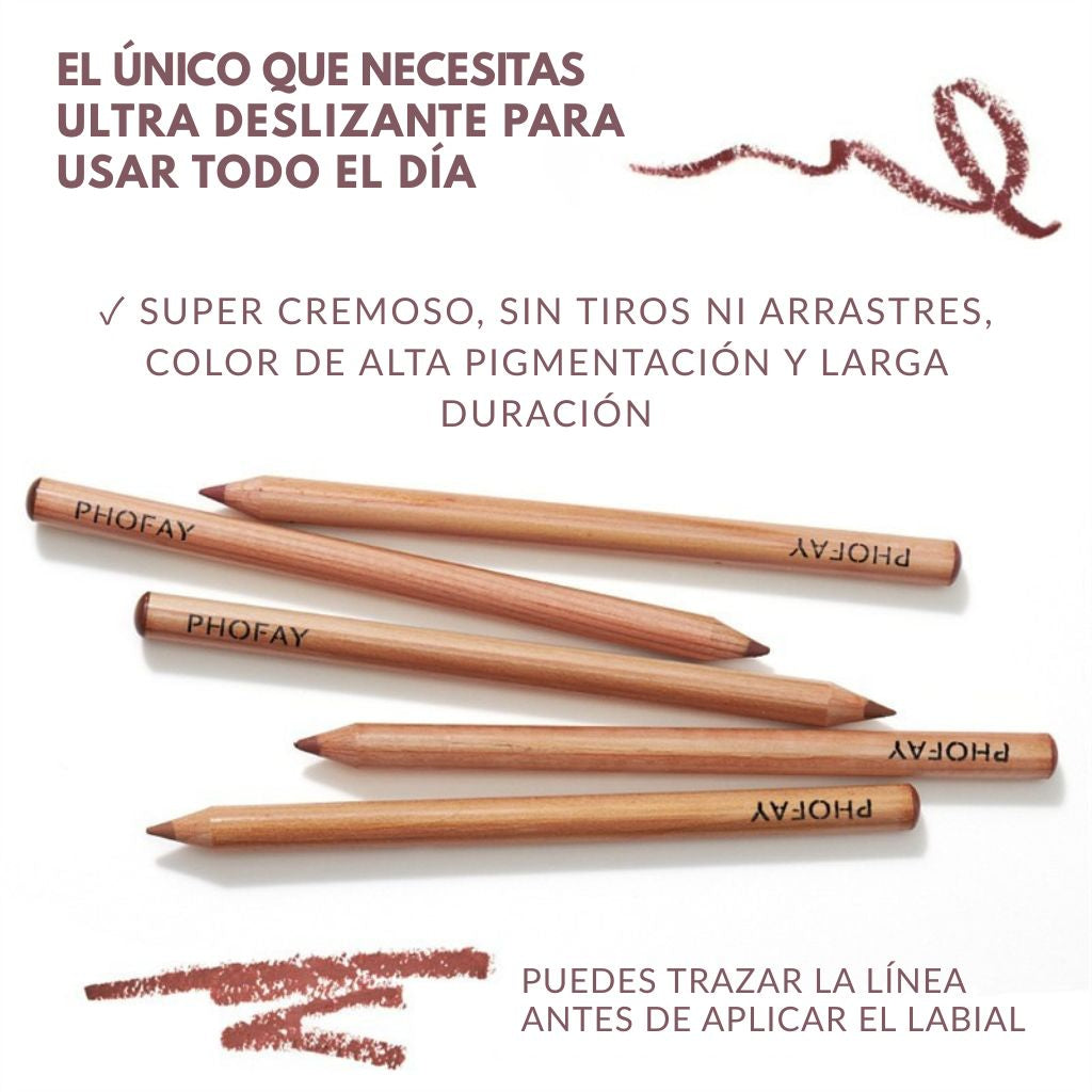 PHOFAY — Nude Lipliner Kit 12 perfiladores