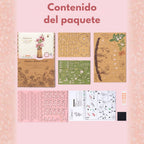 Rowood™ 3D Wooden Rose Bouquet – Kit DIY de Flores Ajustables sin Pegamento