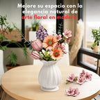 Rowood™ 3D Wooden Rose Bouquet – Kit DIY de Flores Ajustables sin Pegamento
