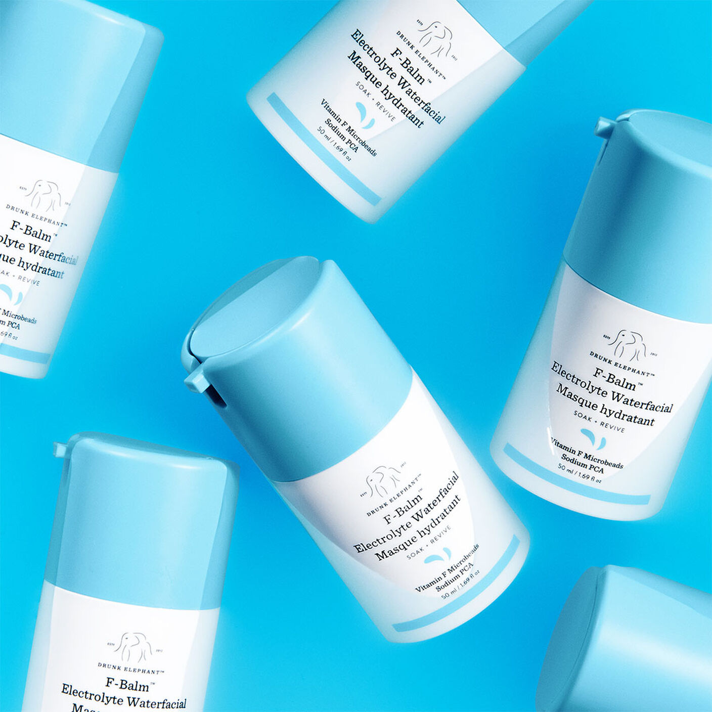 F-Balm™ Electrolyte Waterfacial - Mascarilla Hidratante Para La Noche · Drunk Elephant