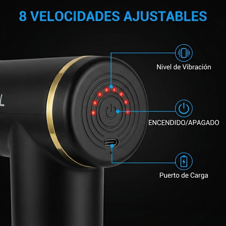 PulsePro™ – Professional Percussion Massage Gun and Muscle Recovery