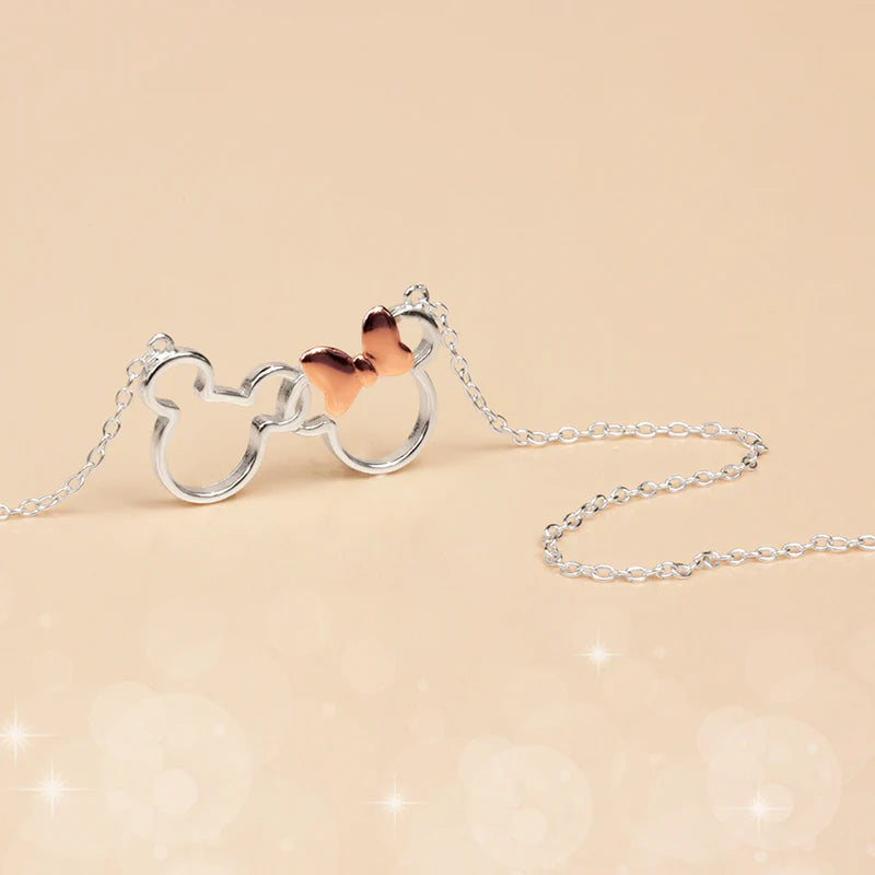Colgante Plata Mickey & Minnie – Disney®