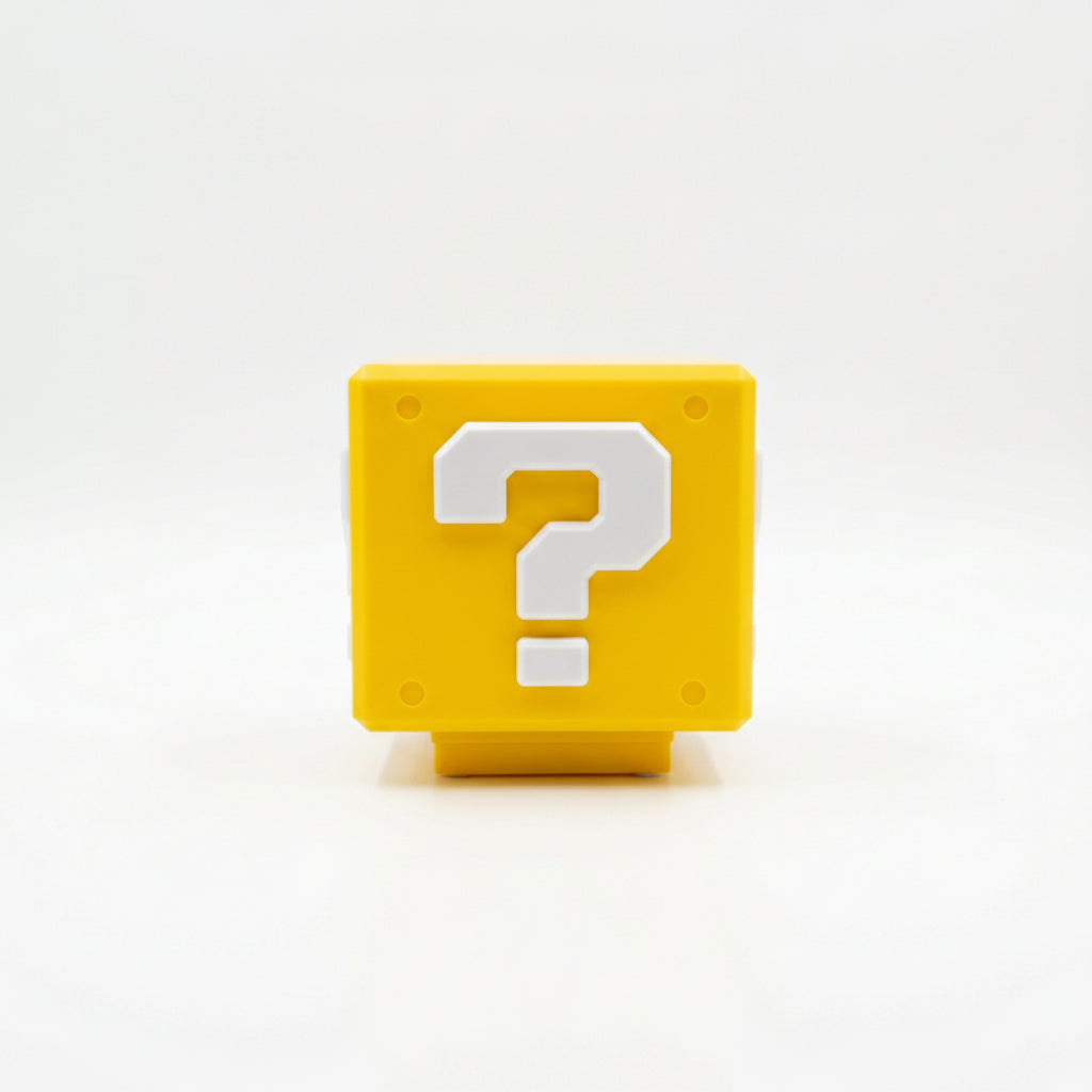 MarioCube™ – Lámpara de Mesita Infantil con Música y Luz Cálida