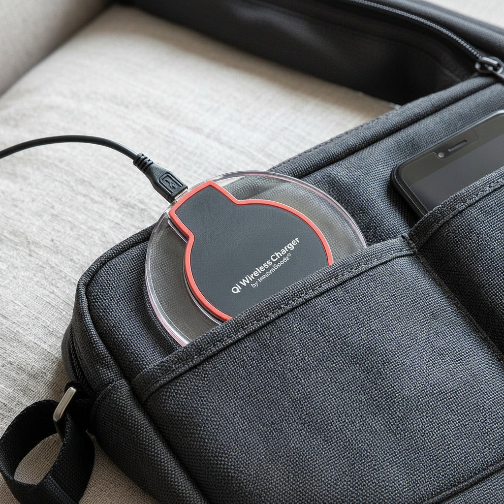 QiCharge™ – Carregador Sem Fios Rápido para Smartphones