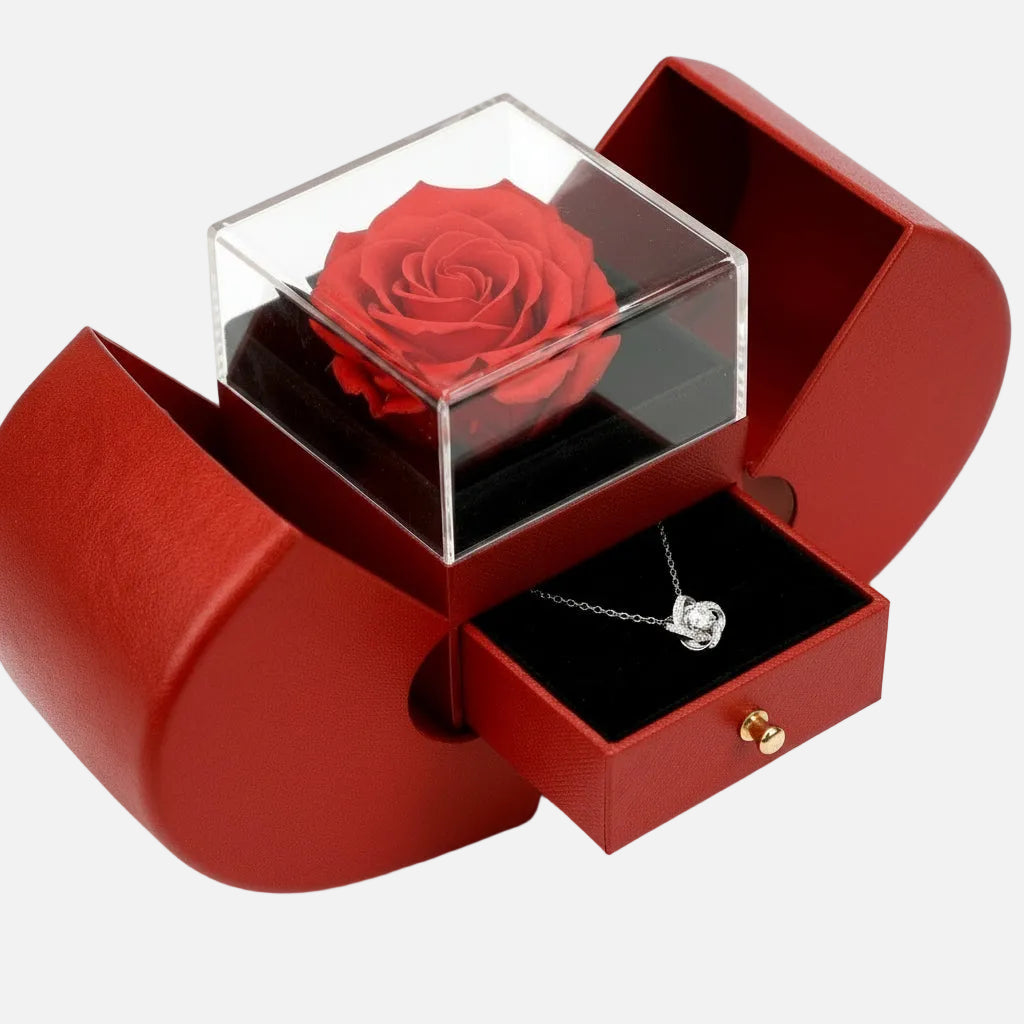 Caixa de Presente Rosas Preservadas PRV – Amor que Dura