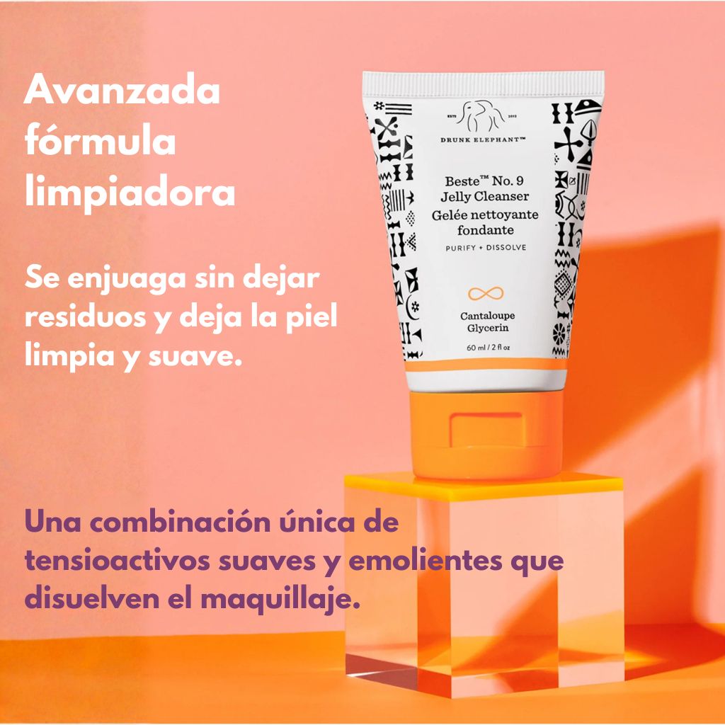Beste™ No. 9 Jelly Cleanser - Limpiador Facial ·  Drunk Elephant
