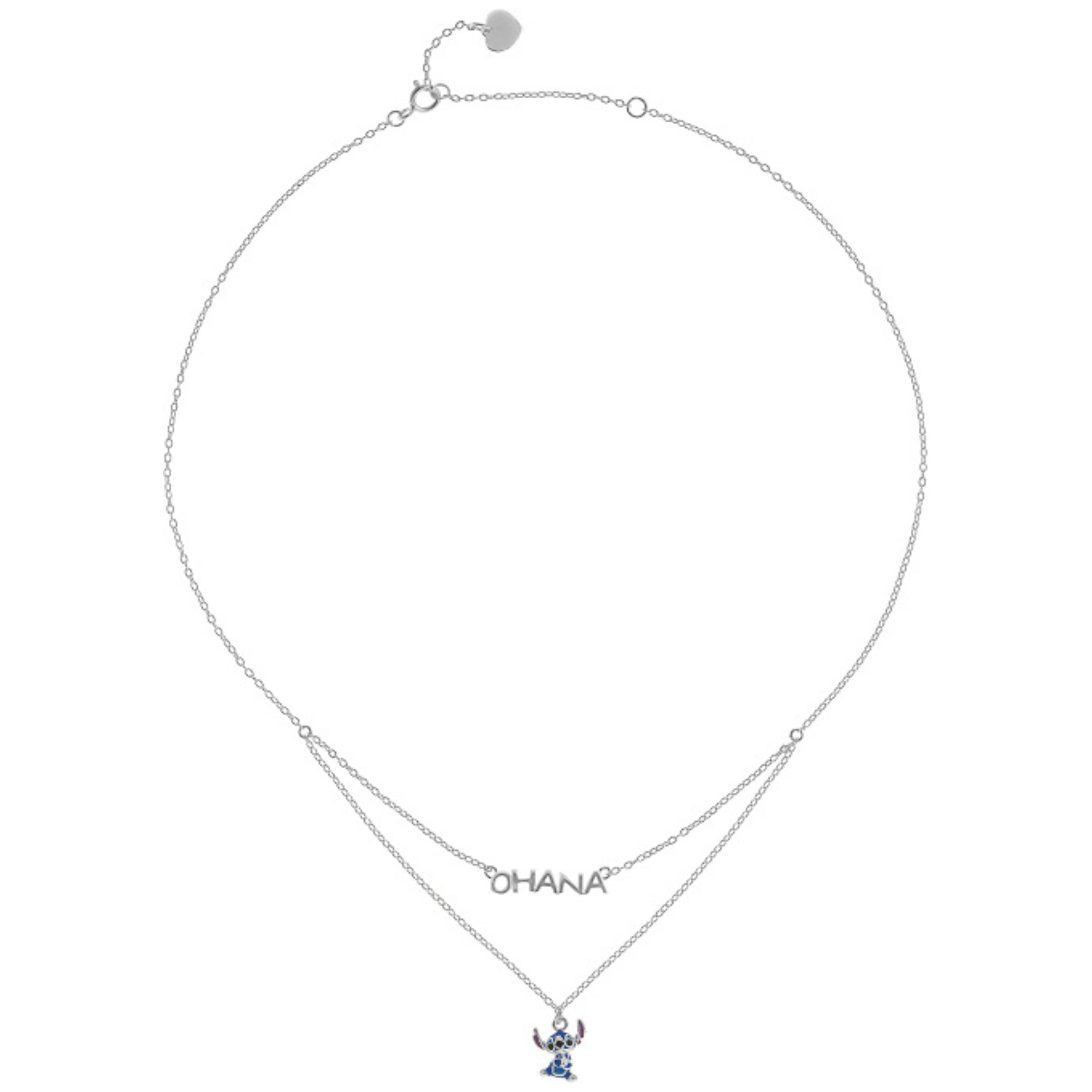 Ohana Stitch™ – Colgante Plata · Disney®