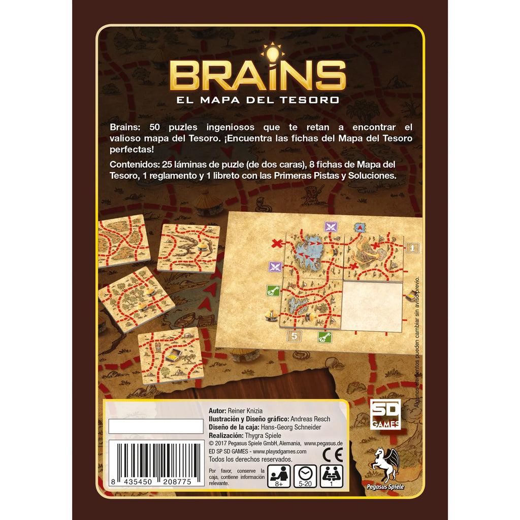 BRAINS · Mapa del Tesoro