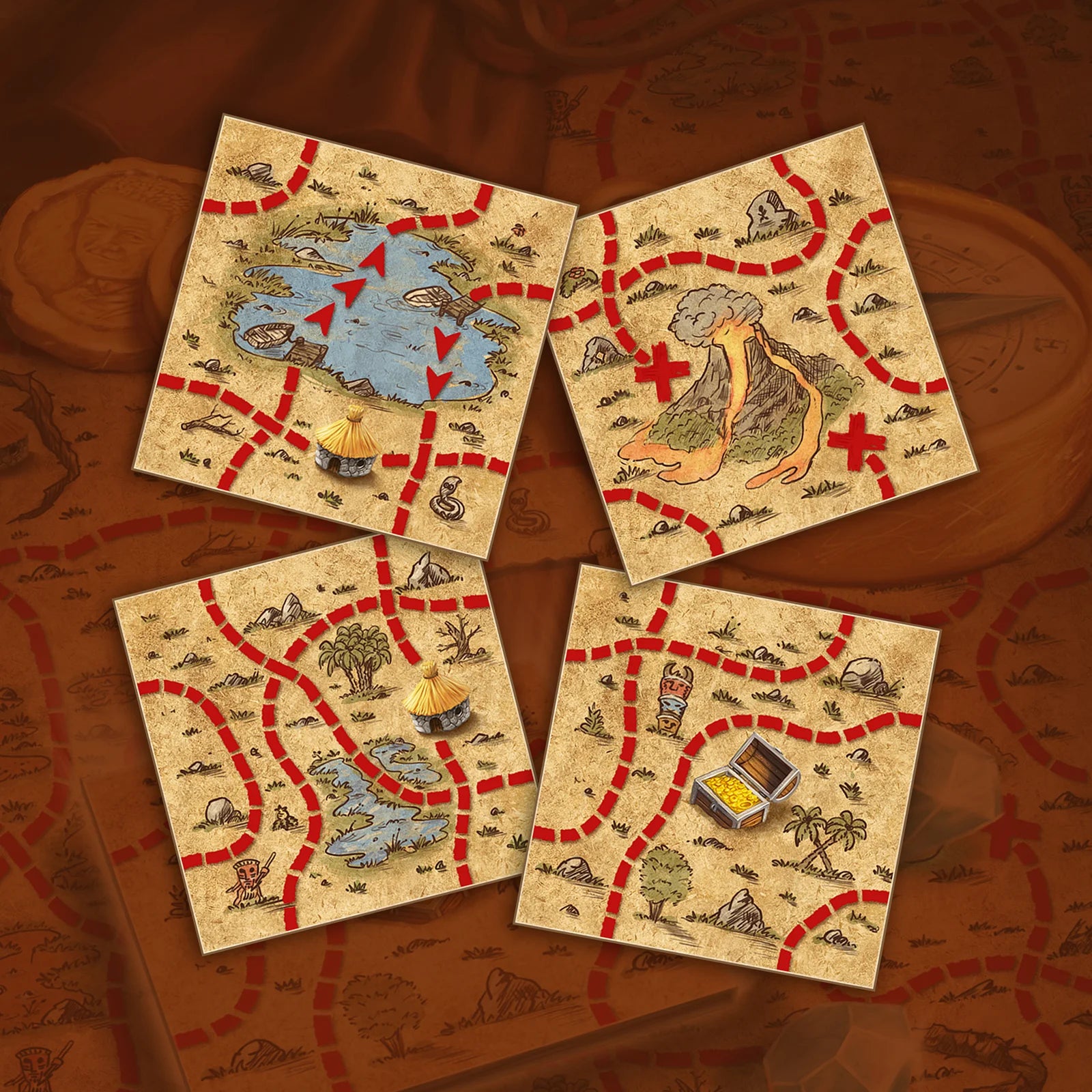 BRAINS · Mapa del Tesoro