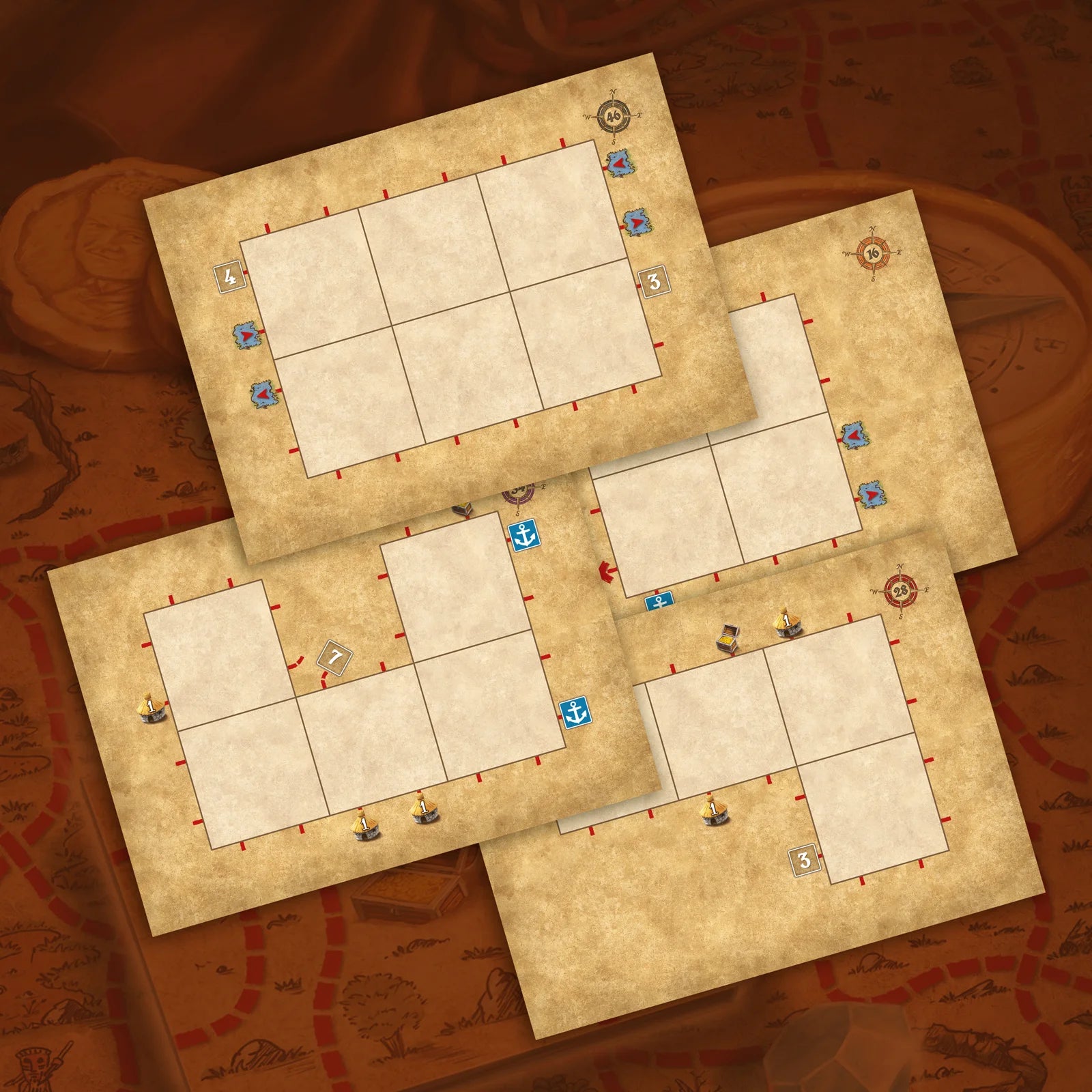 BRAINS · Mapa del Tesoro
