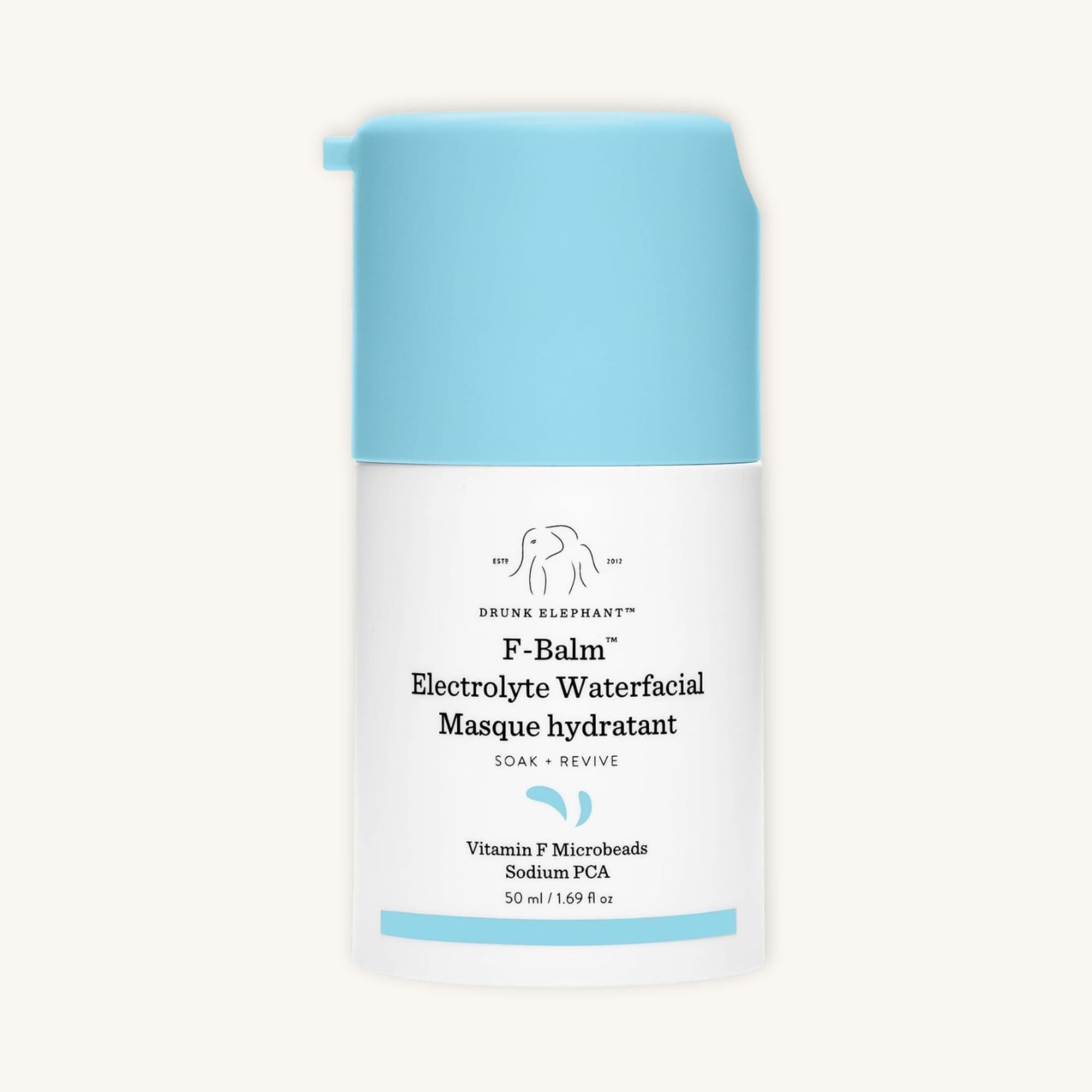F-Balm™ Electrolyte Waterfacial - Mascarilla Hidratante Para La Noche · Drunk Elephant