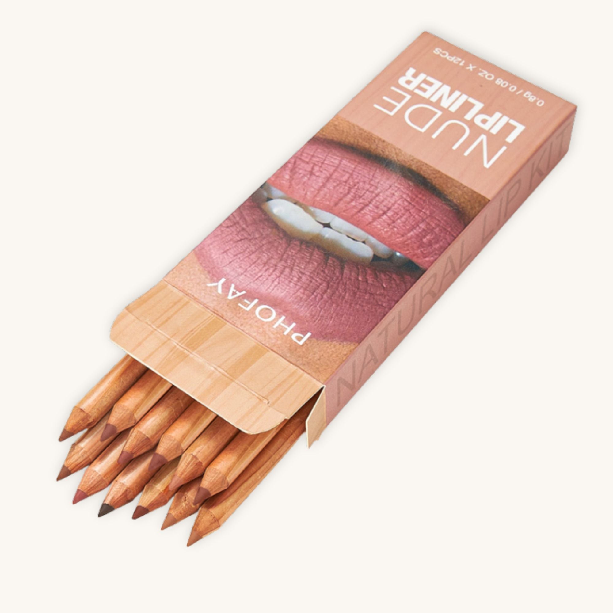PHOFAY — Nude Lipliner Kit 12 perfiladores