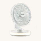 LumiBreeze™ – Ventilador Recargable con Luz LED