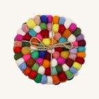 Posavasos FeltDots™ – Set de 4 piezas de Fieltro 10 cm