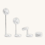 Fandle™ – Ventilador Recargable Plegable 3 en 1