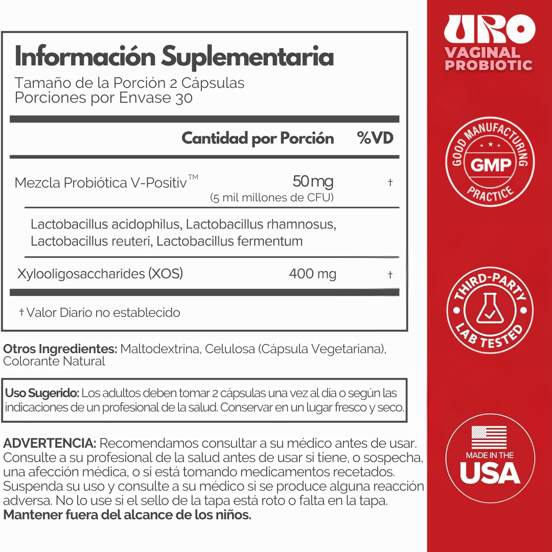 URO® – Probiótico Vaginal para o Cuidado Íntimo Feminino