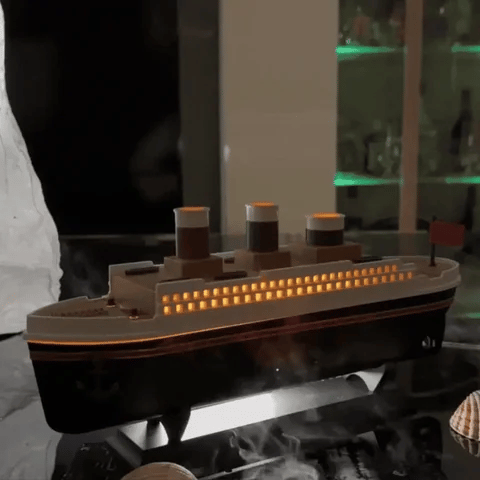 Difusor Barco™ – Aromas con Efecto de Niebla y LED Multicolor