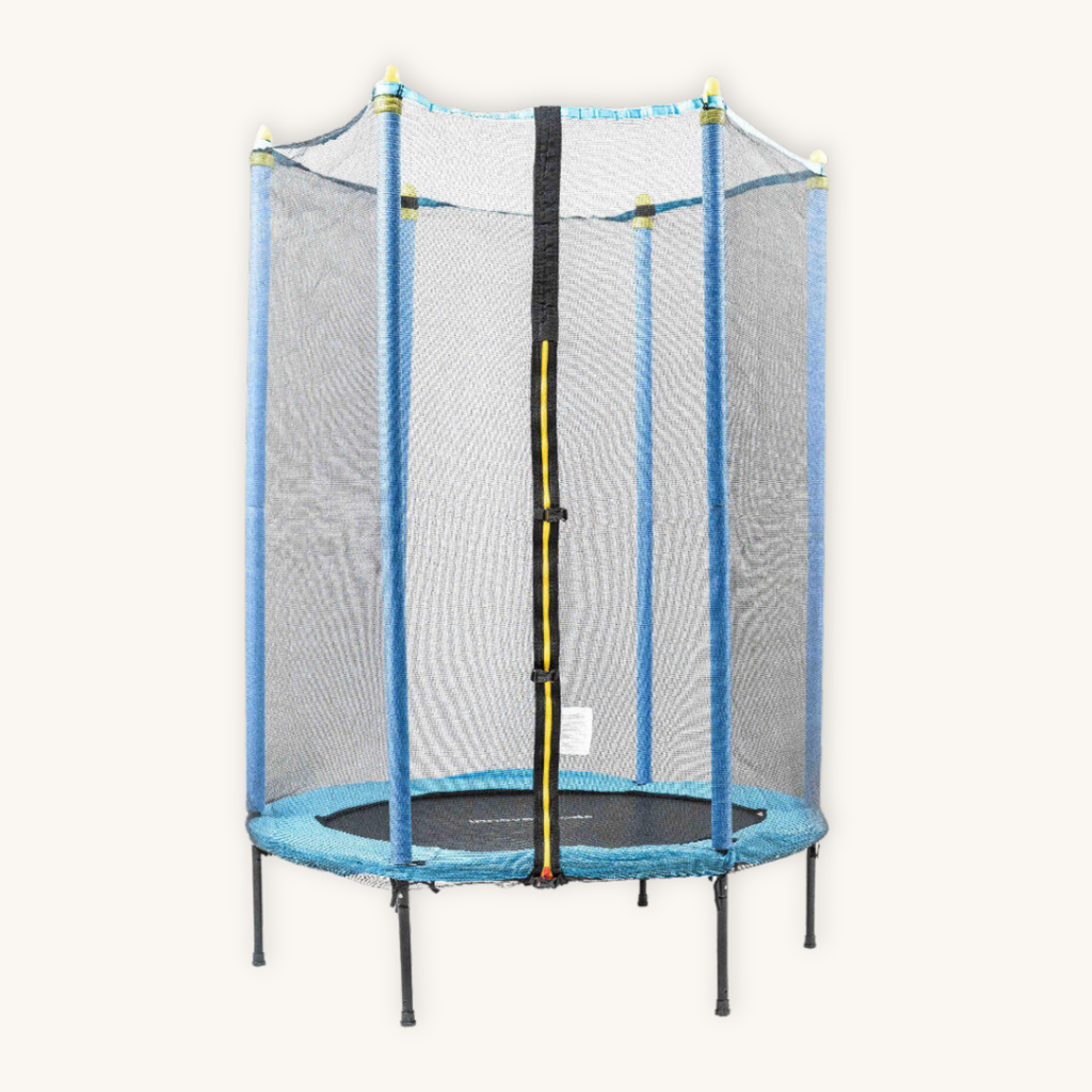 Zuply™ JumpSafe Kids – Cama Elástica Infantil con Red de Seguridad