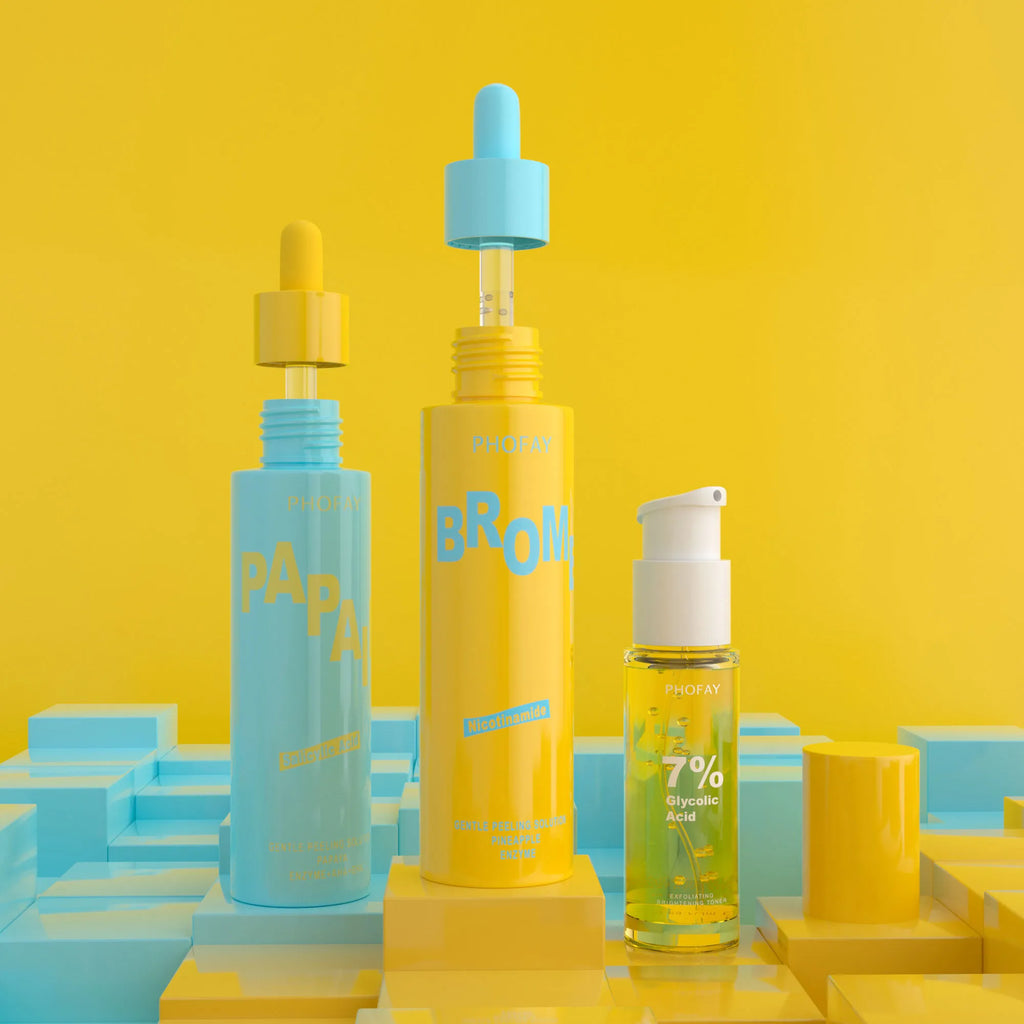 PHOFAY — Peeling suave enzimático · Papaya + AHA + BHA