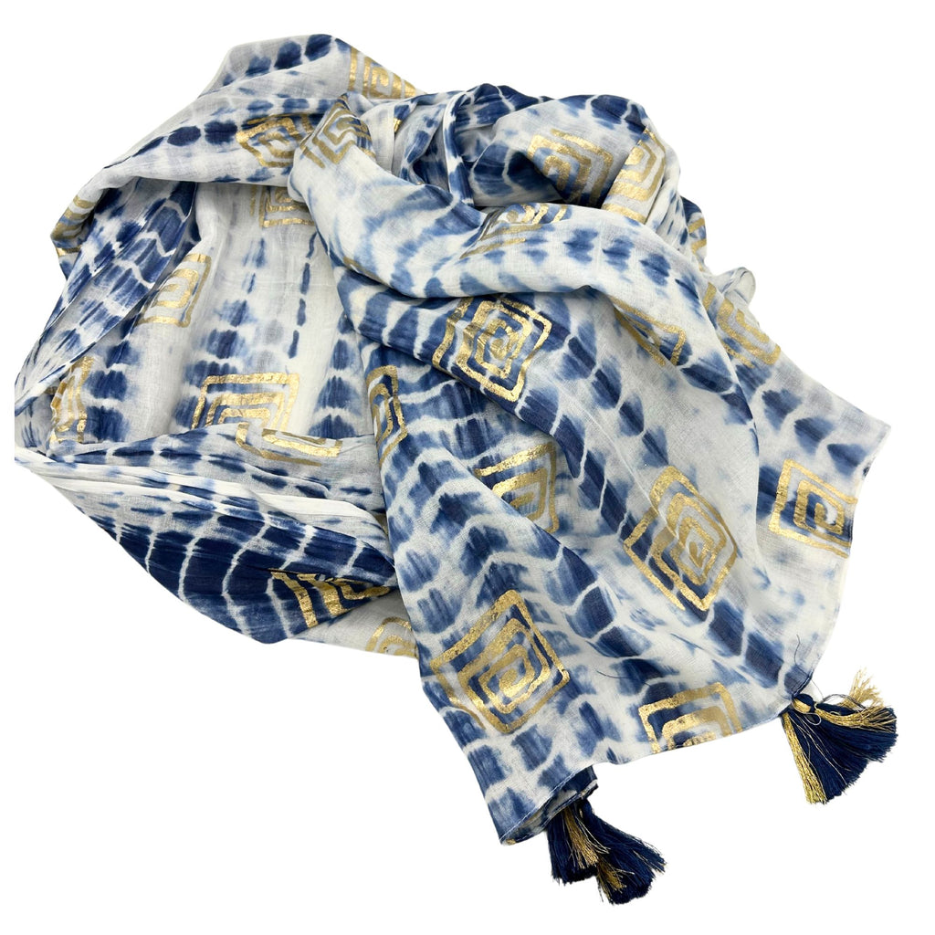 Maréa™ – Pareo Mediterráneo de Algodón