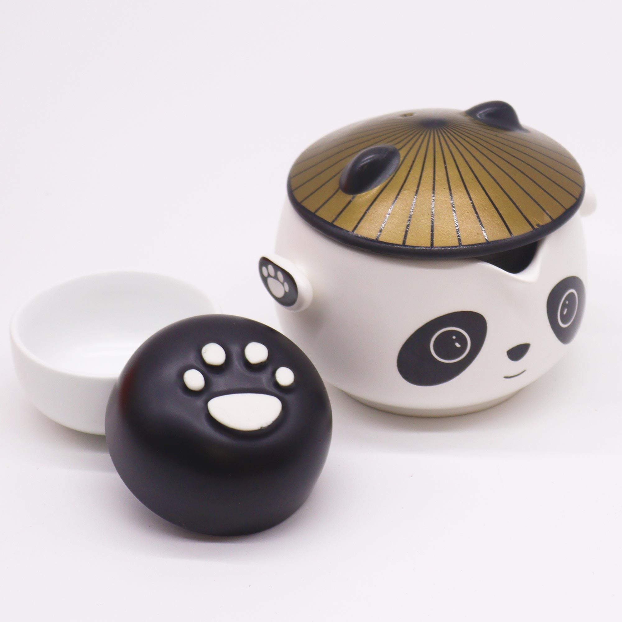 Panda TeaSet™ – Tetera con 2 Tazas + Estuche de Viaje