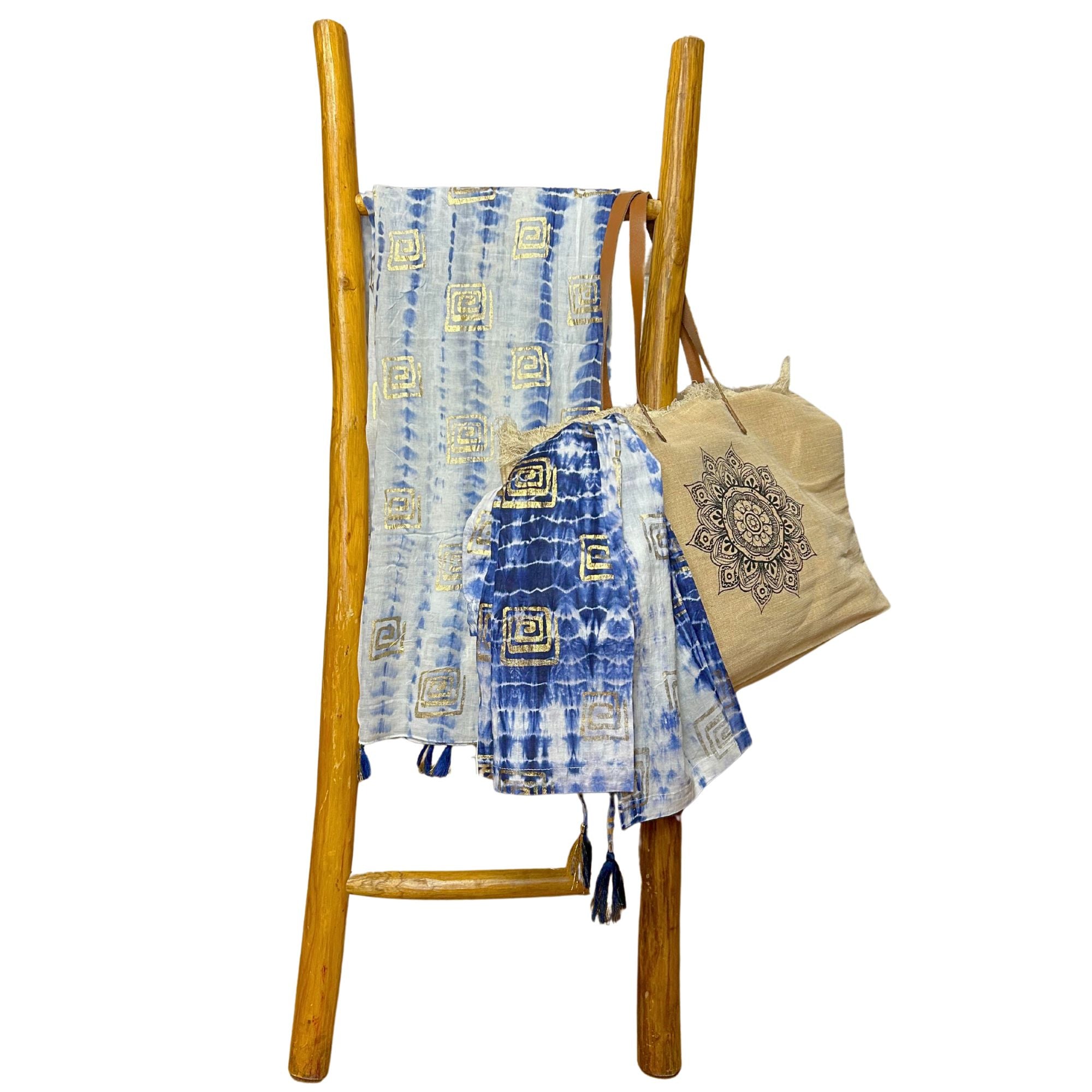 Maréa™ – Pareo Mediterráneo de Algodón