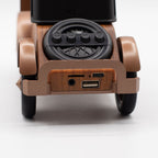 RetroCar SoundDock™ – Altavoz Coche Vintage + Soporte para Móvil