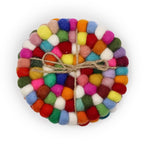 Posavasos FeltDots™ – Set de 4 piezas de Fieltro 10 cm