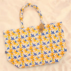 Summer Wave Tote™ — Bolso grande 100% algodón