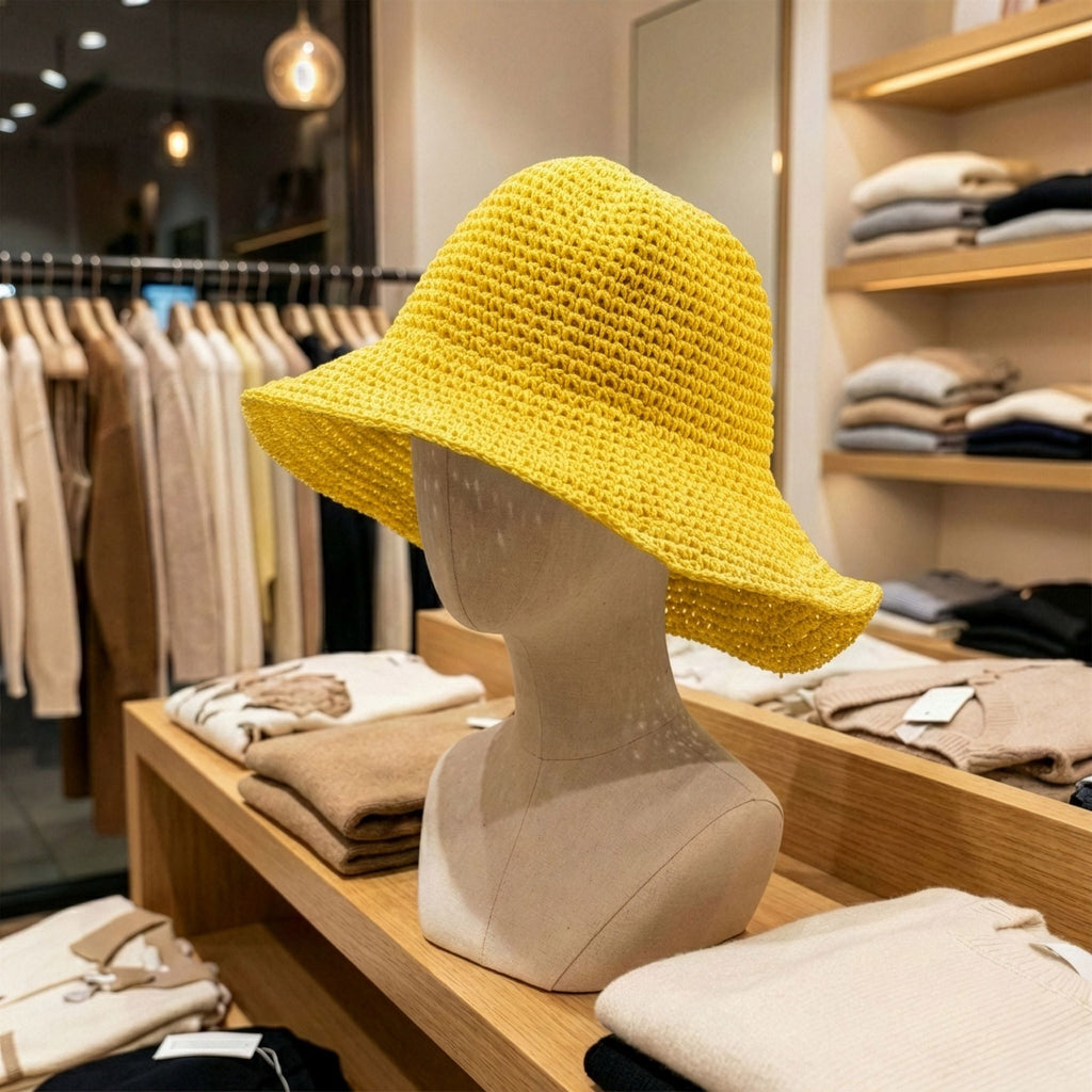 Solara™ – Sombrero de Paja de Ala Ancha