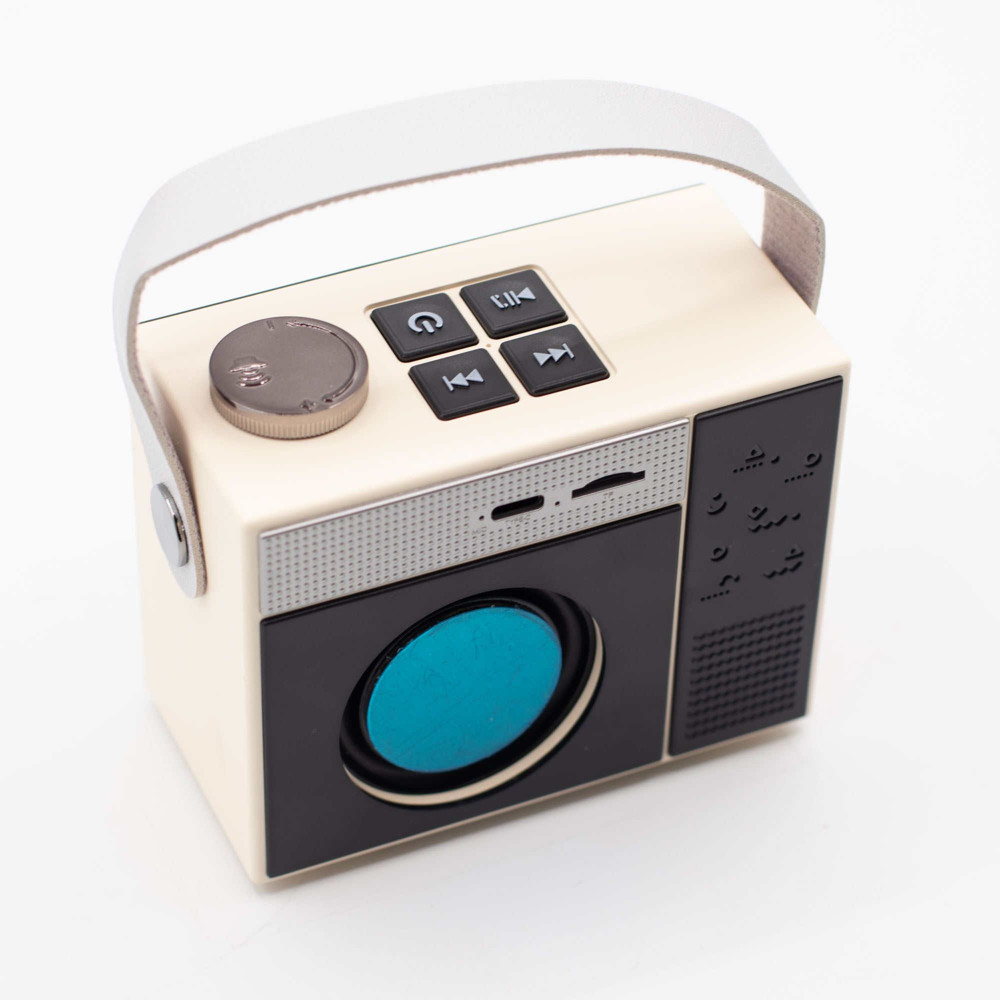 Jojocut C10™ – Altavoz Retro Portátil con Bluetooth 5.1 y Radio Vintage