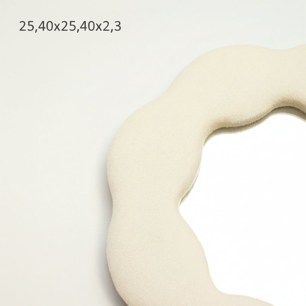 CloudSoft Mirror™ – Espejo Acolchado Pastel collection