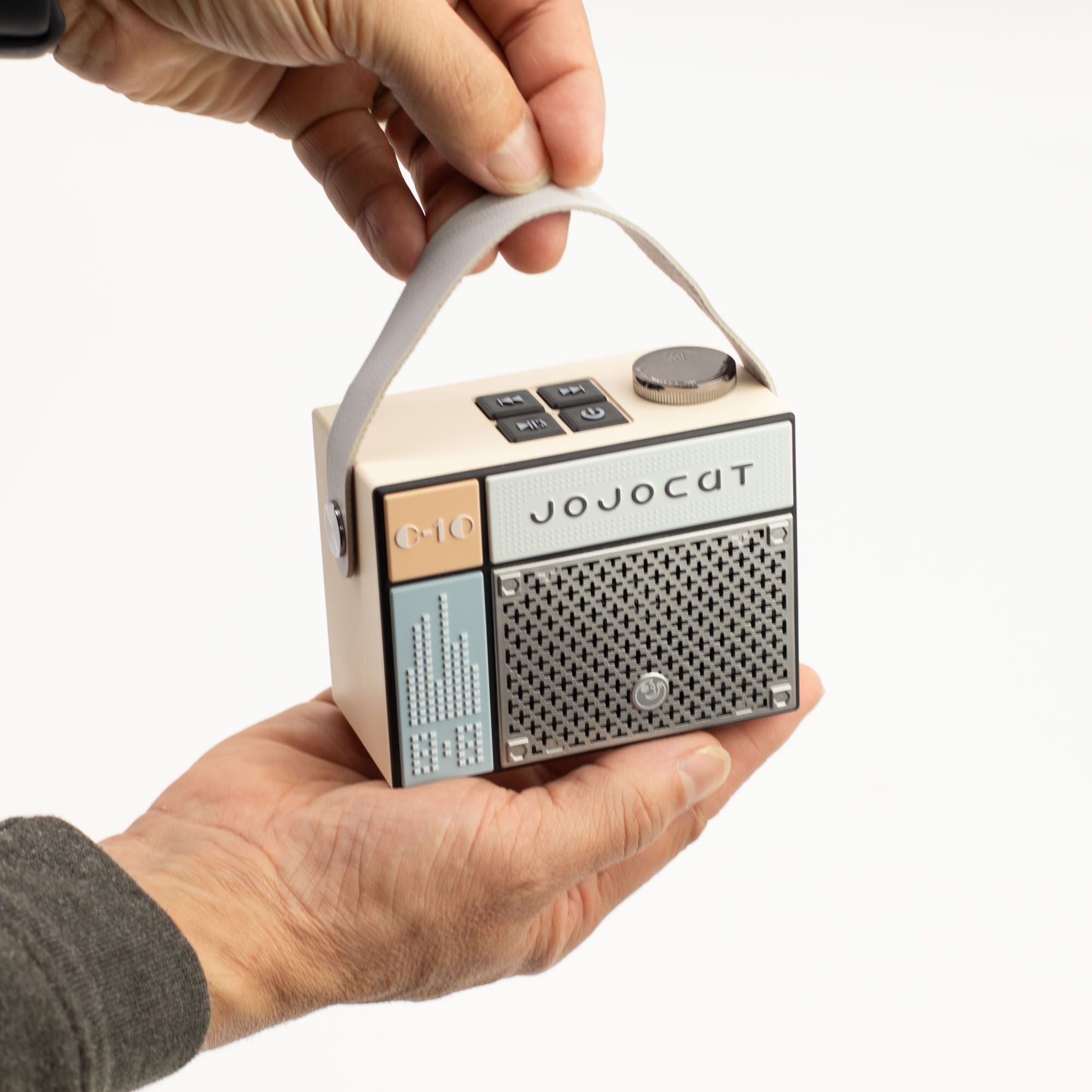 Jojocut C10™ – Altavoz Retro Portátil con Bluetooth 5.1 y Radio Vintage