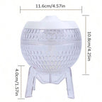 Mondo Planet™ – Difusor Transparente USB con Luz Cambiante