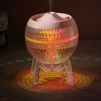 Mondo Planet™ – Difusor Transparente USB con Luz Cambiante