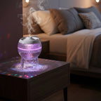 Mondo Planet™ – Difusor Transparente USB con Luz Cambiante