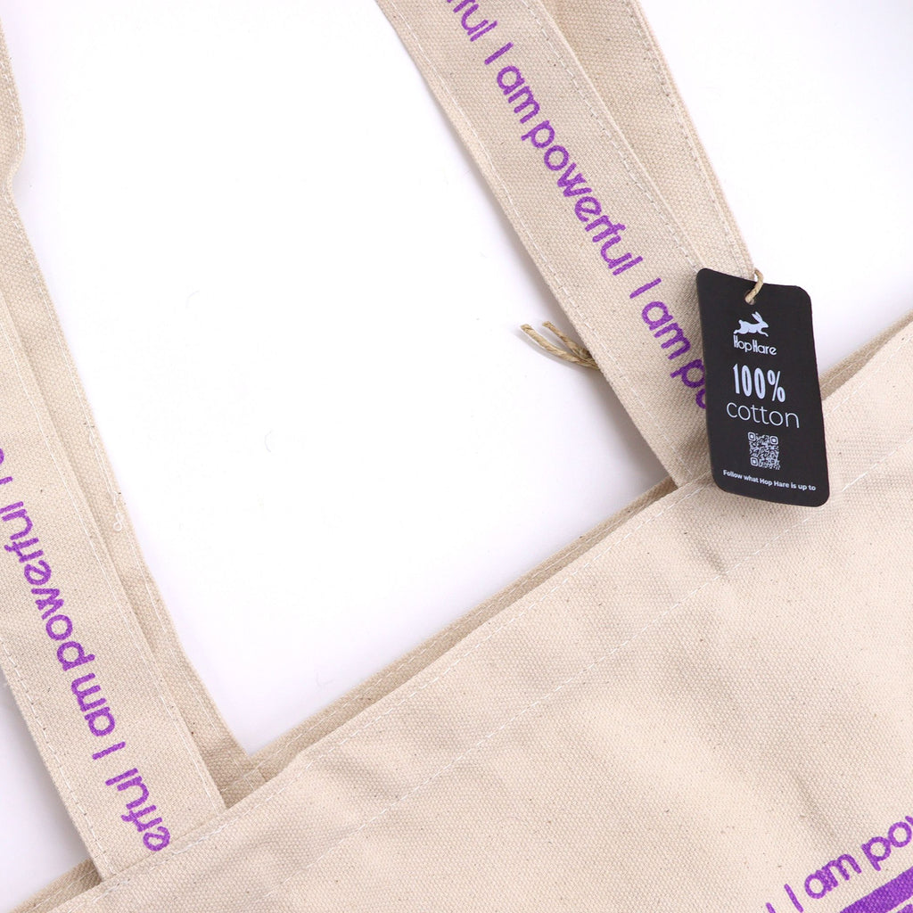 Bolsa de Algodón Hop Hare – Afirmación