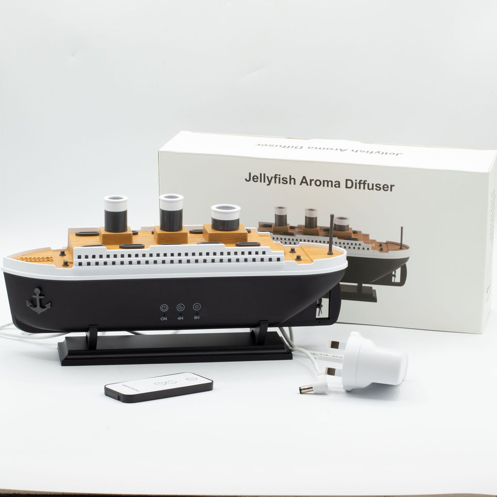 Difusor Barco™ – Aromas con Efecto de Niebla y LED Multicolor