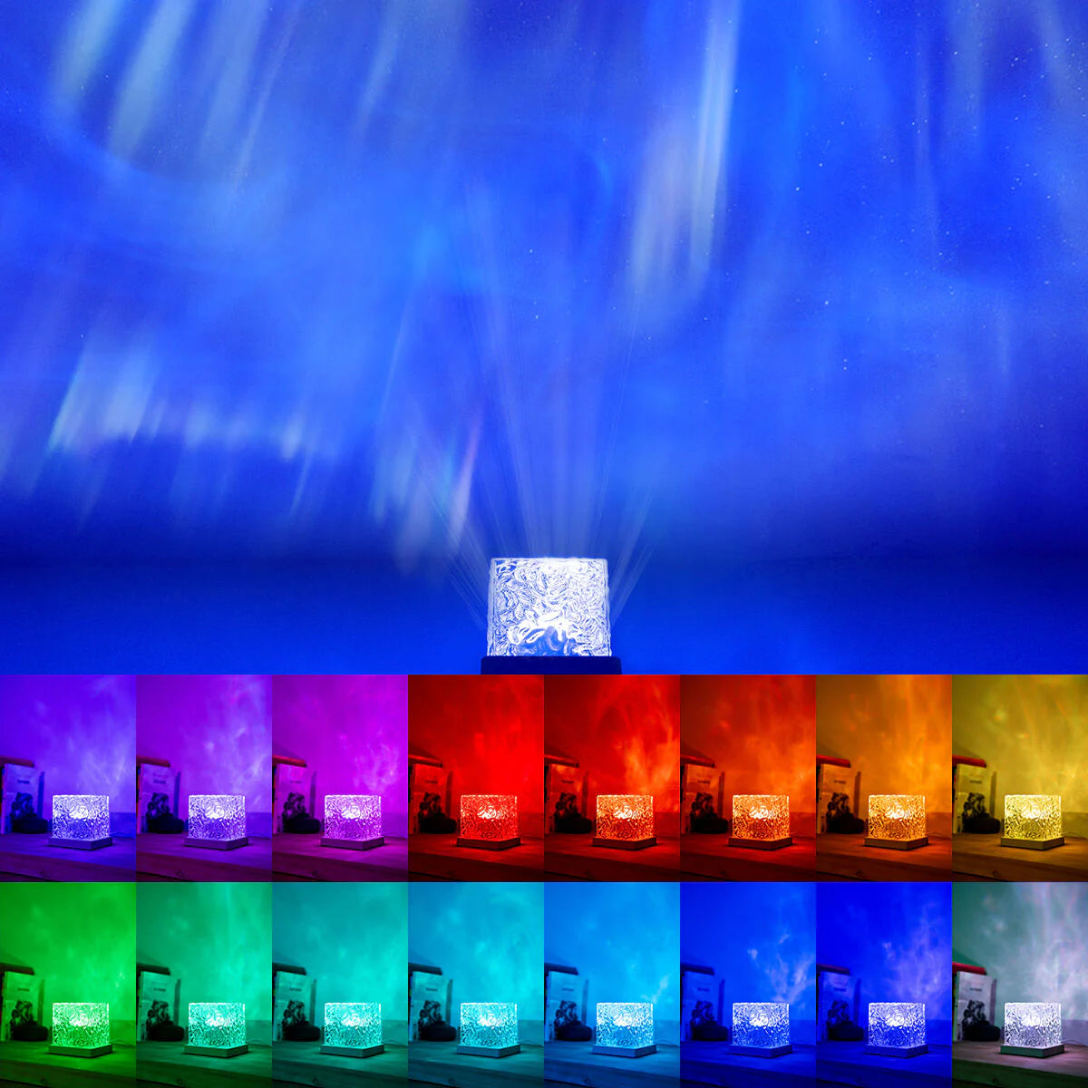 BoraLamp™ - Proyector Auroras Boreales