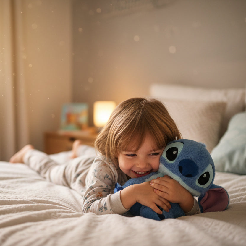 Peluche relajante para bebé que simula respiración azul - additional image 1