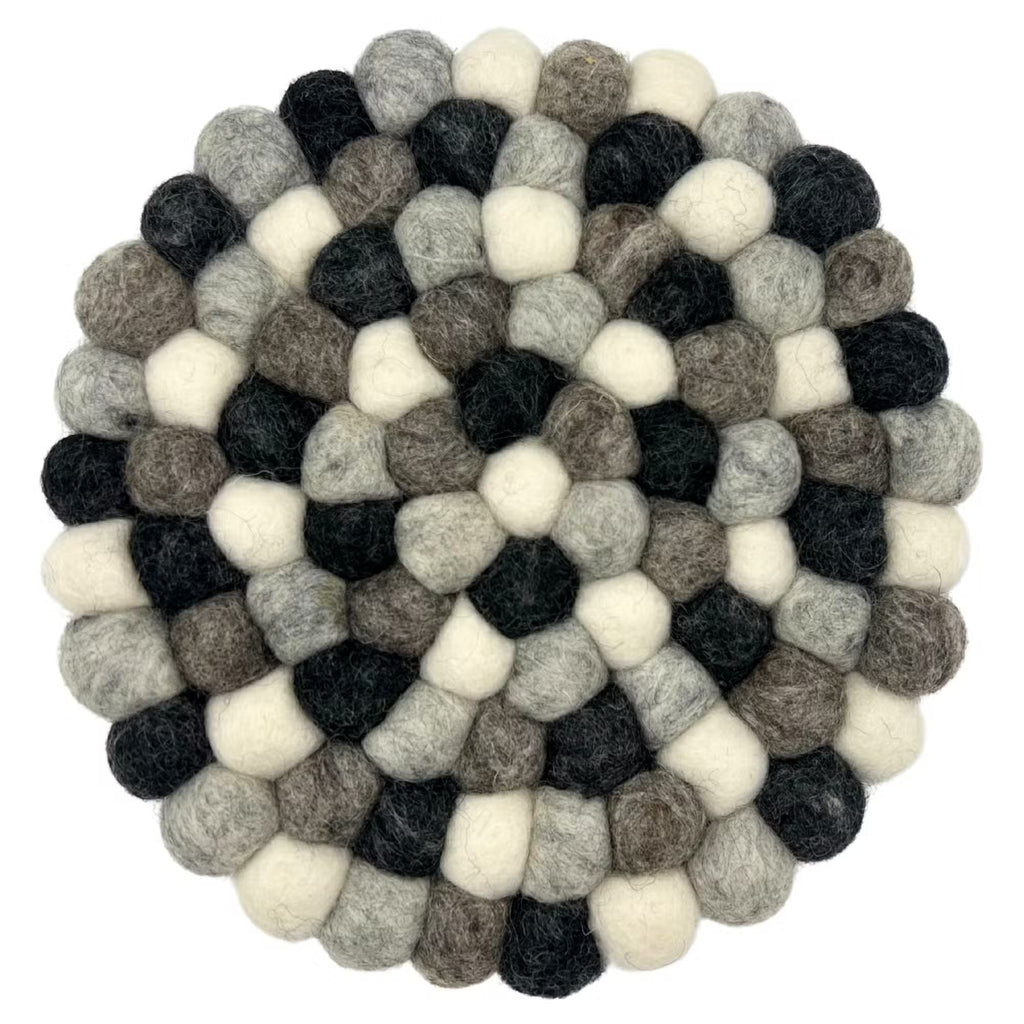 FeltSphere Mat™ – Mantel Individual Redondo de Fieltro 20 cm