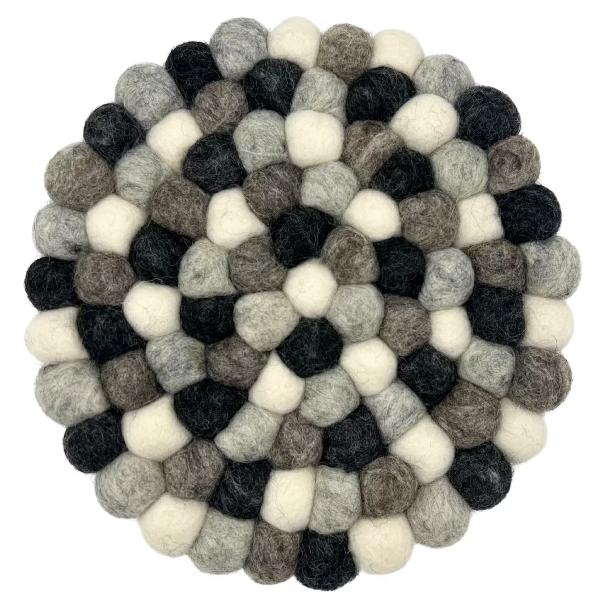FeltSphere Mat™ – Mantel Individual Redondo de Fieltro 20 cm