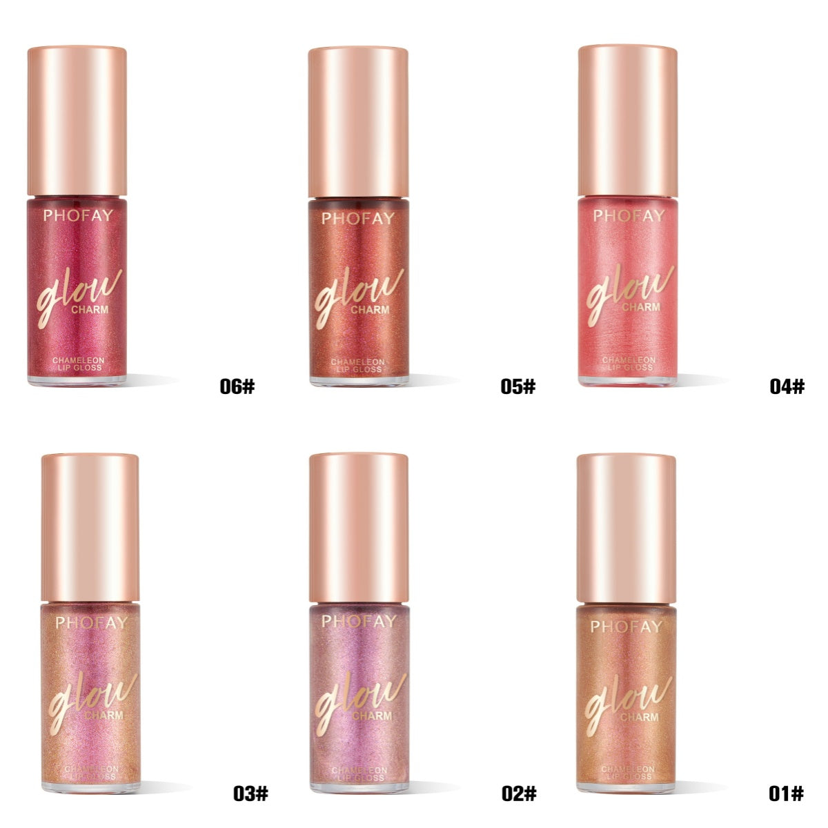 PHOFAY — Gloss labial con brillo