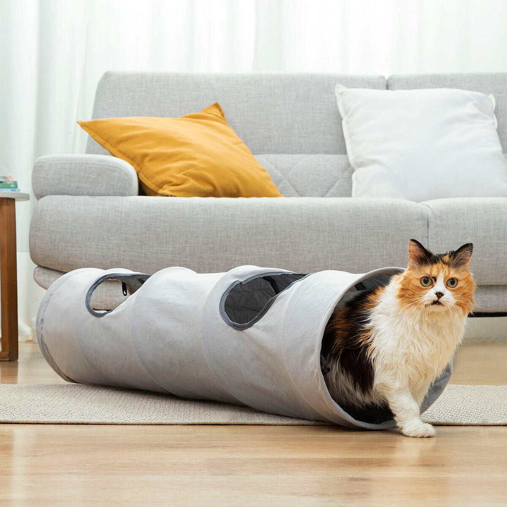 Funnyl™ – Túnel Dobrável de Aventuras para Gatos