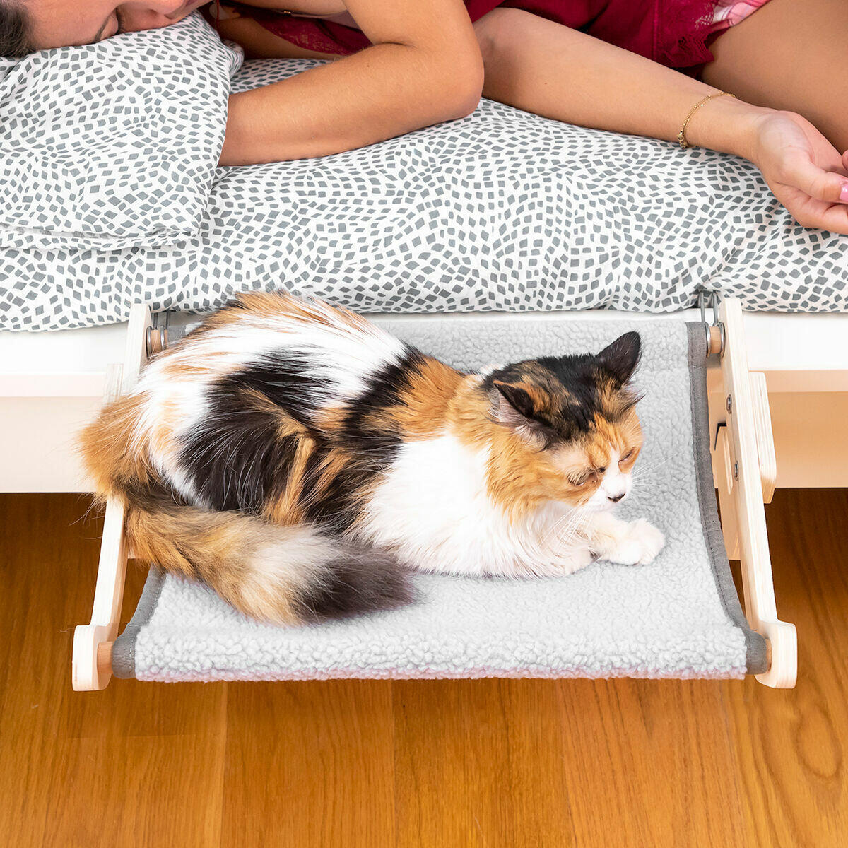 Hamacat™ – Hamaca Colgante Ajustable para Gatos